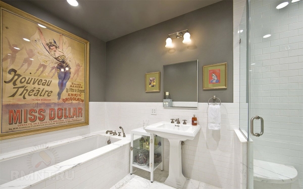 





Превращение ванной комнаты и санузла в картинную галерею



