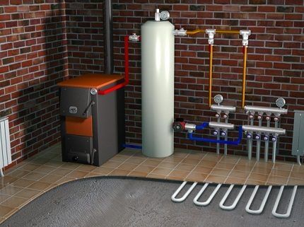 Отопление коттеджа: схемы и нюансы организации автономной системы отопления