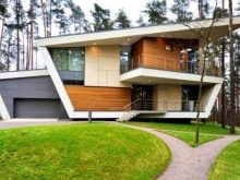 Одноэтажный дом с мансардой: примеры современной планировки