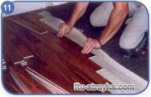 Как уложить напольное покрытие на потрескавшуюся бетонную стяжку?